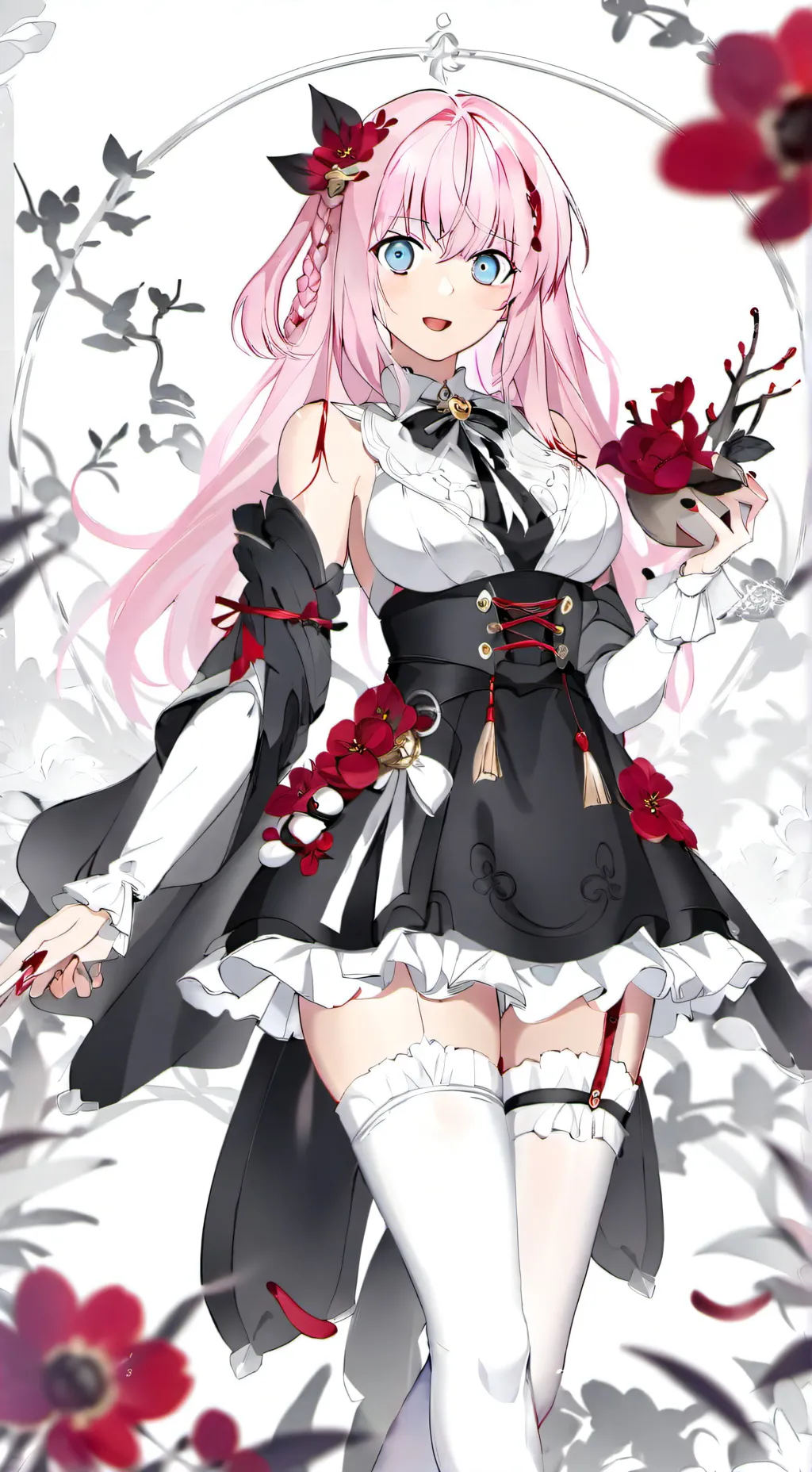 ai character: Komi background