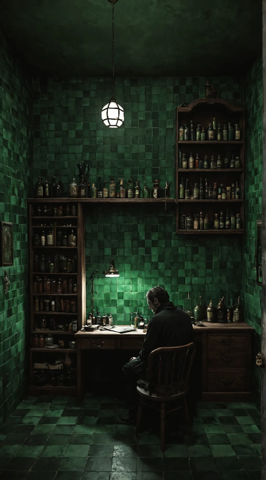 ai character: Dr. Alistair Quirk background