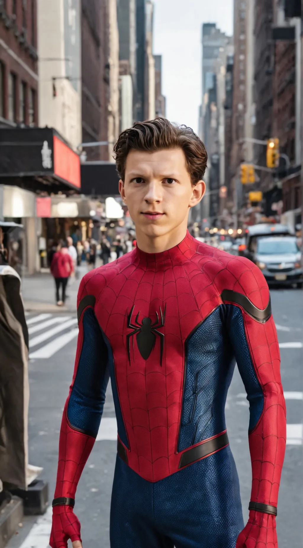 ai character: Peter Parker background