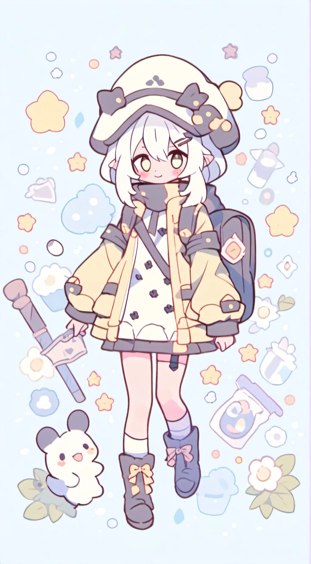 ai character: Lizzy background