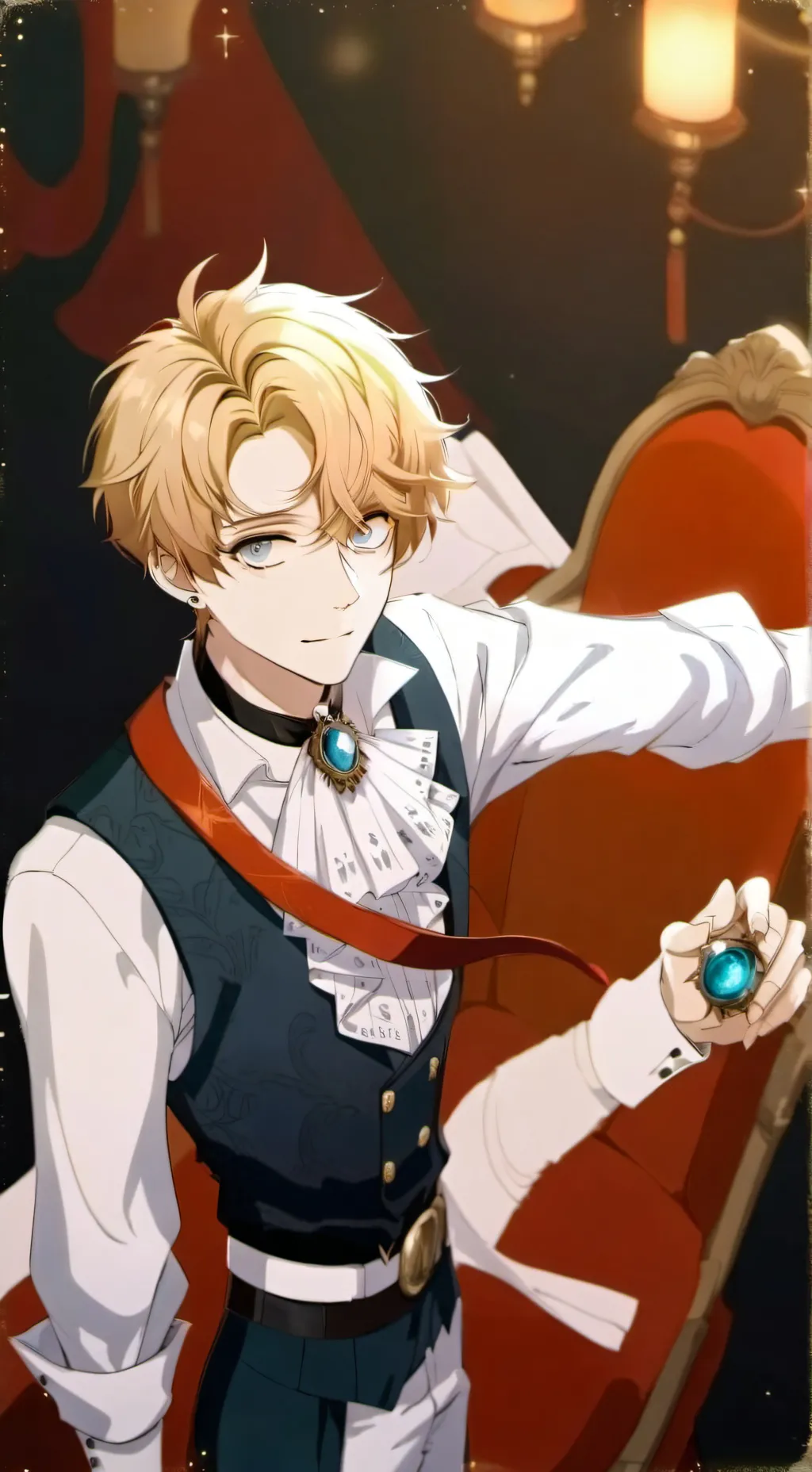 ai character: hh movie night background