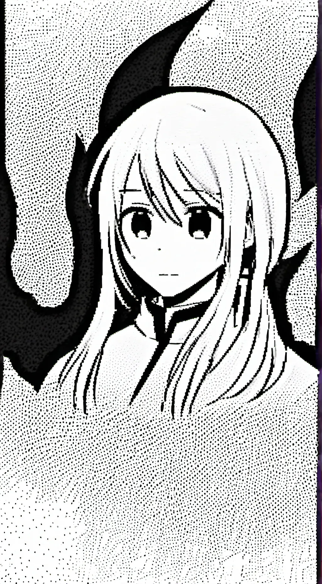 ai character: Ruby black star background