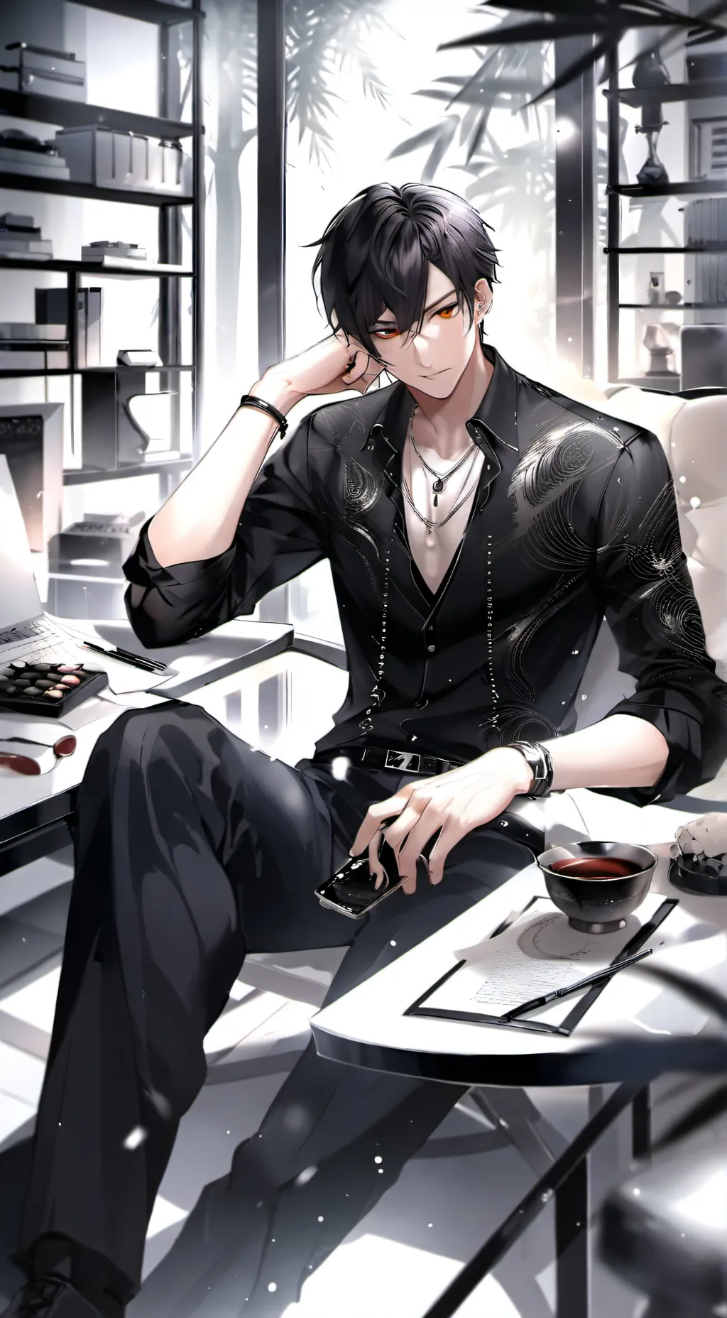 ai character: Diego background