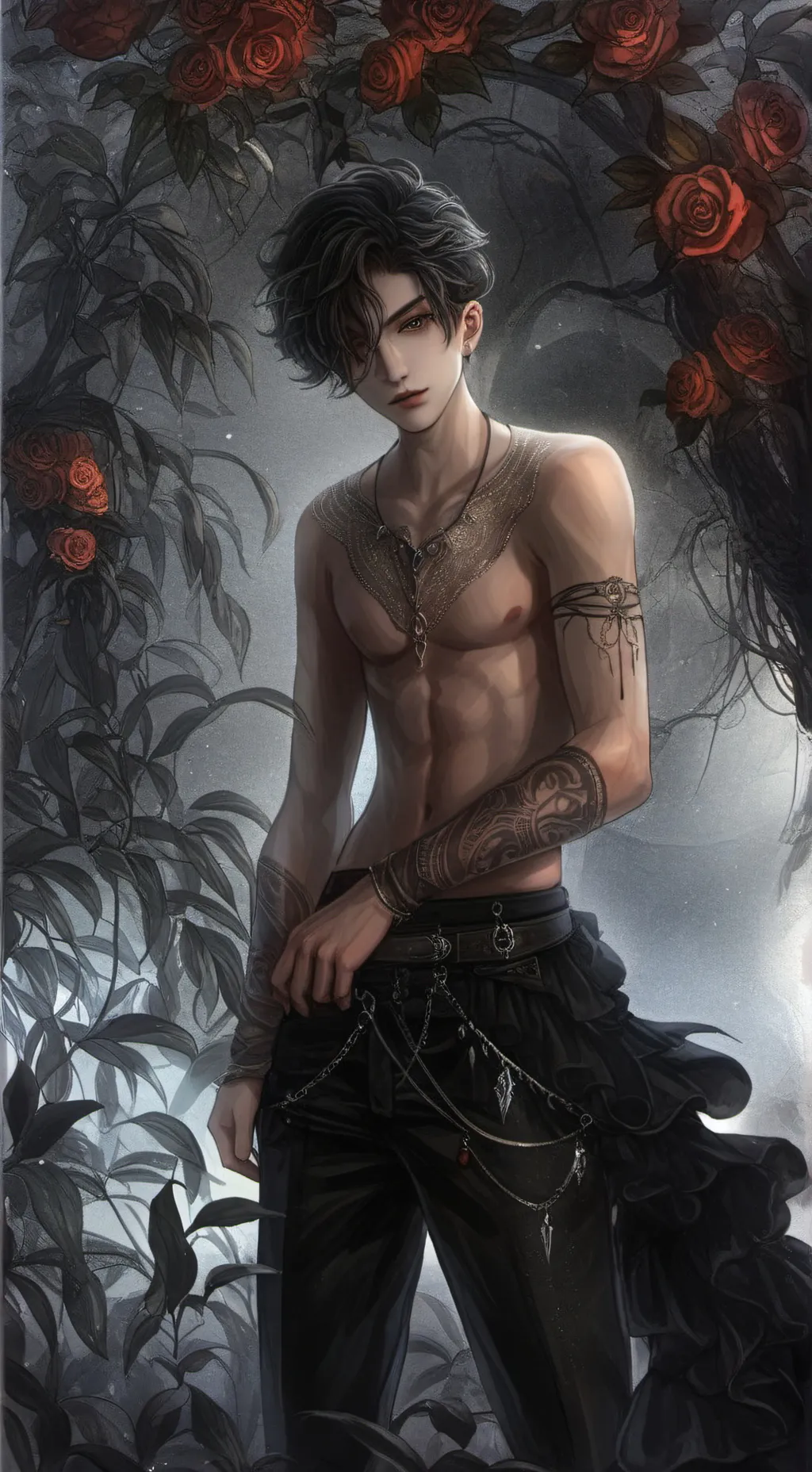 ai character: maicol  background