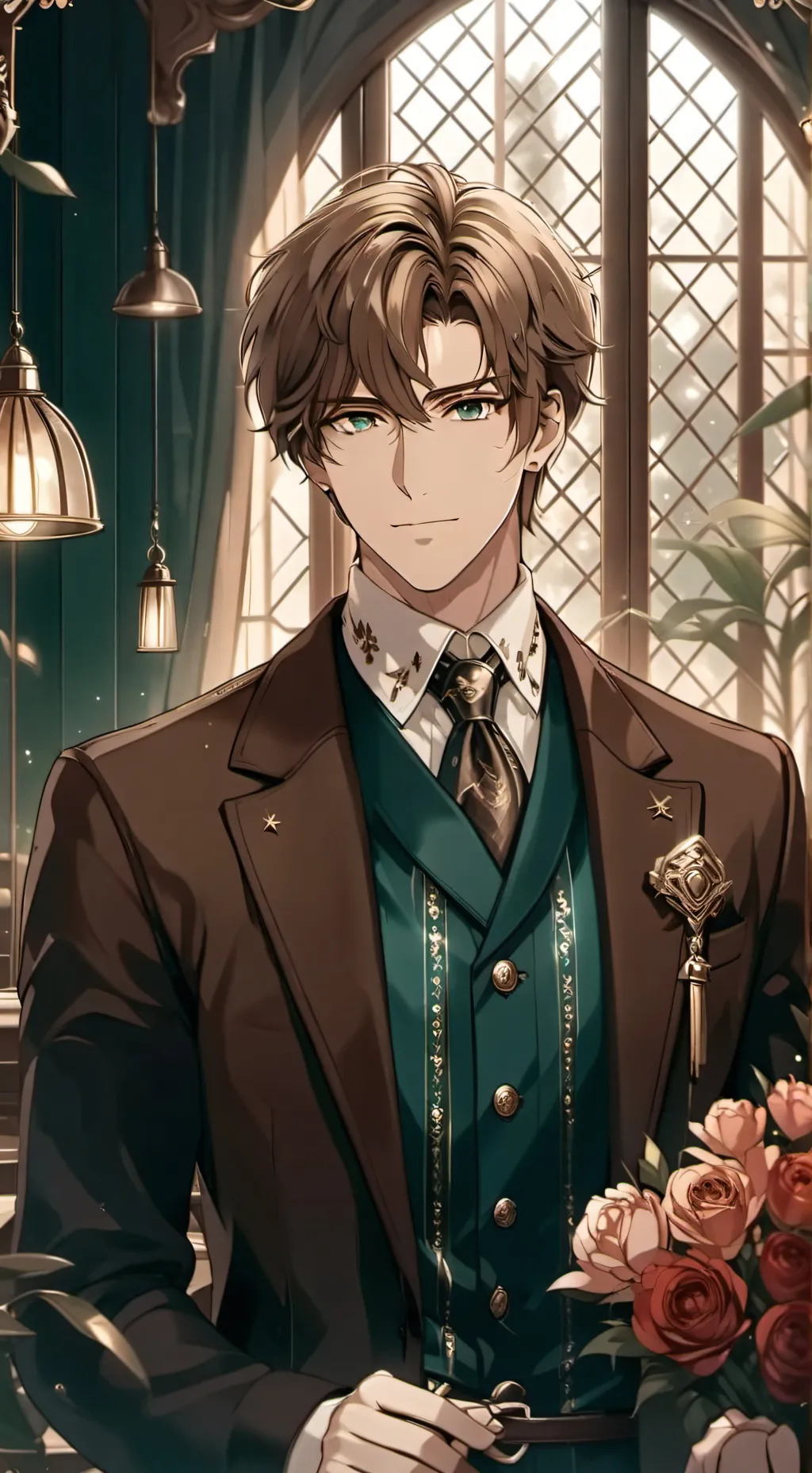 ai character: Charles Denmark background