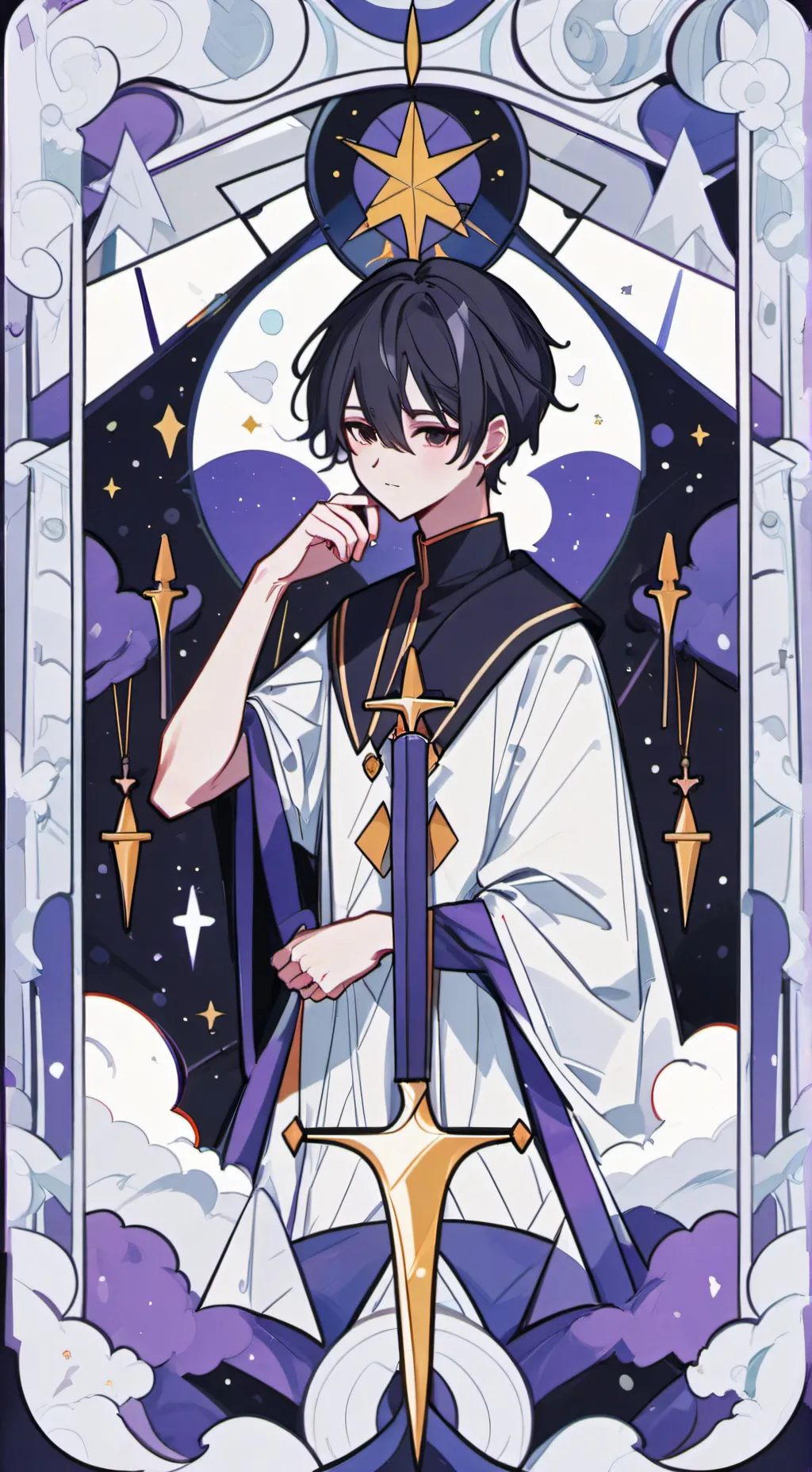 ai character: 李逸夜 background