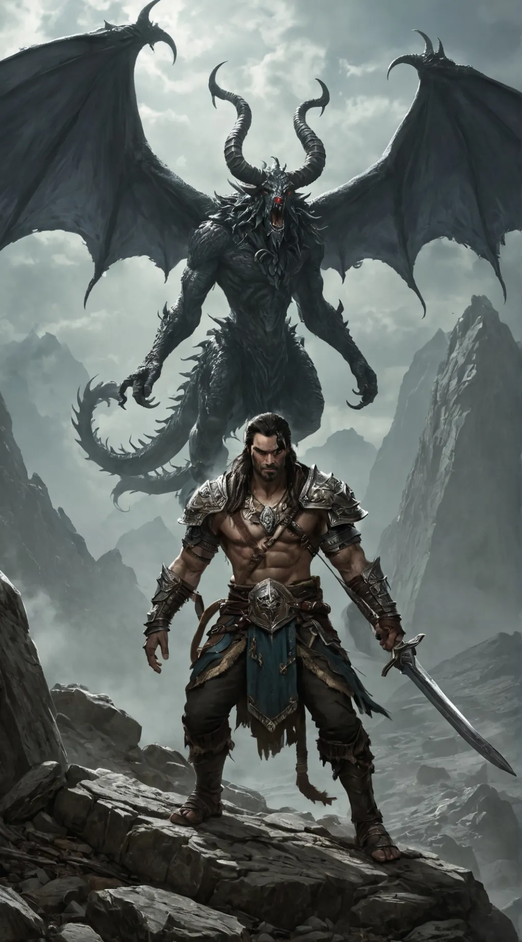 ai character: Draka And Dampyr background