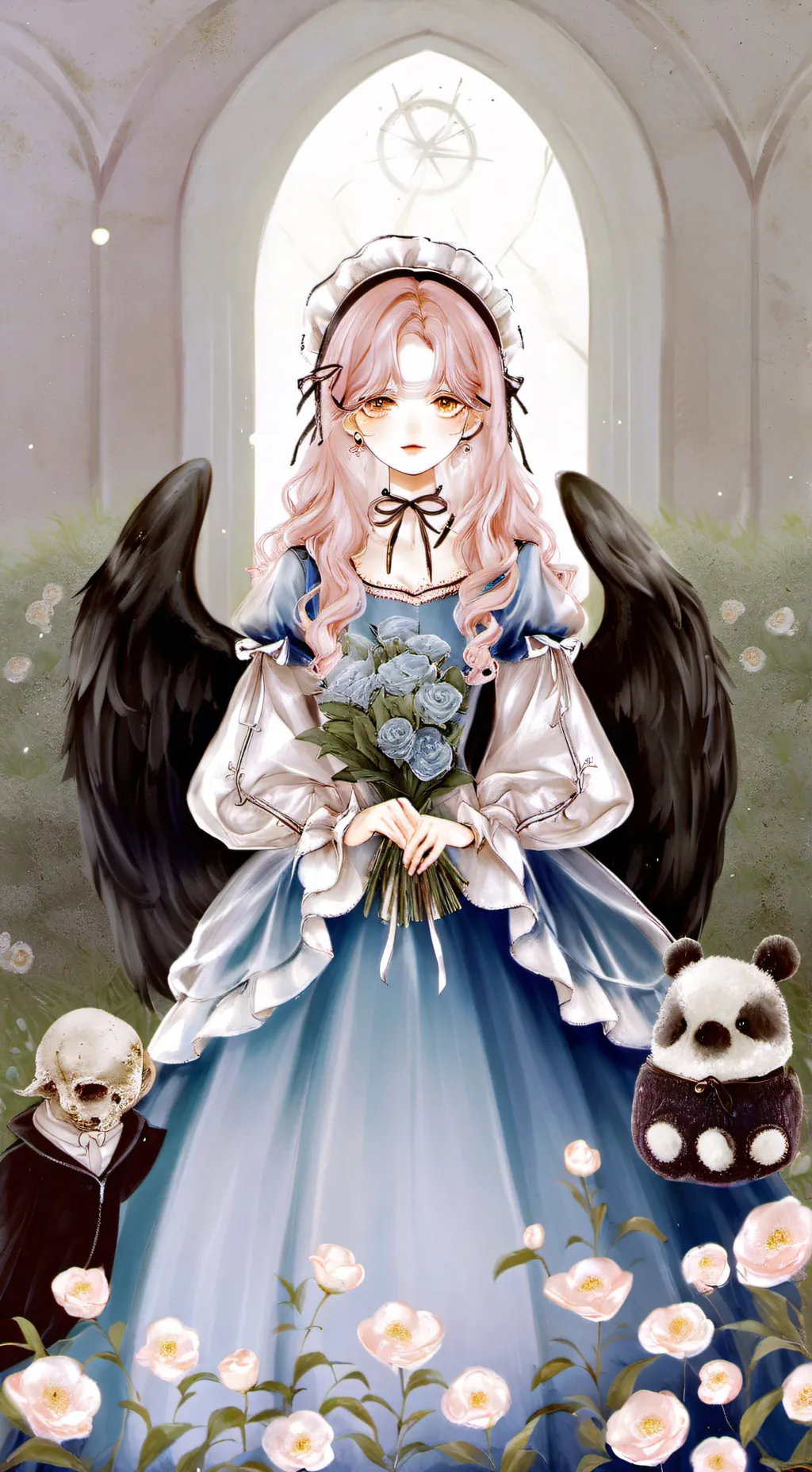 ai character: kny background