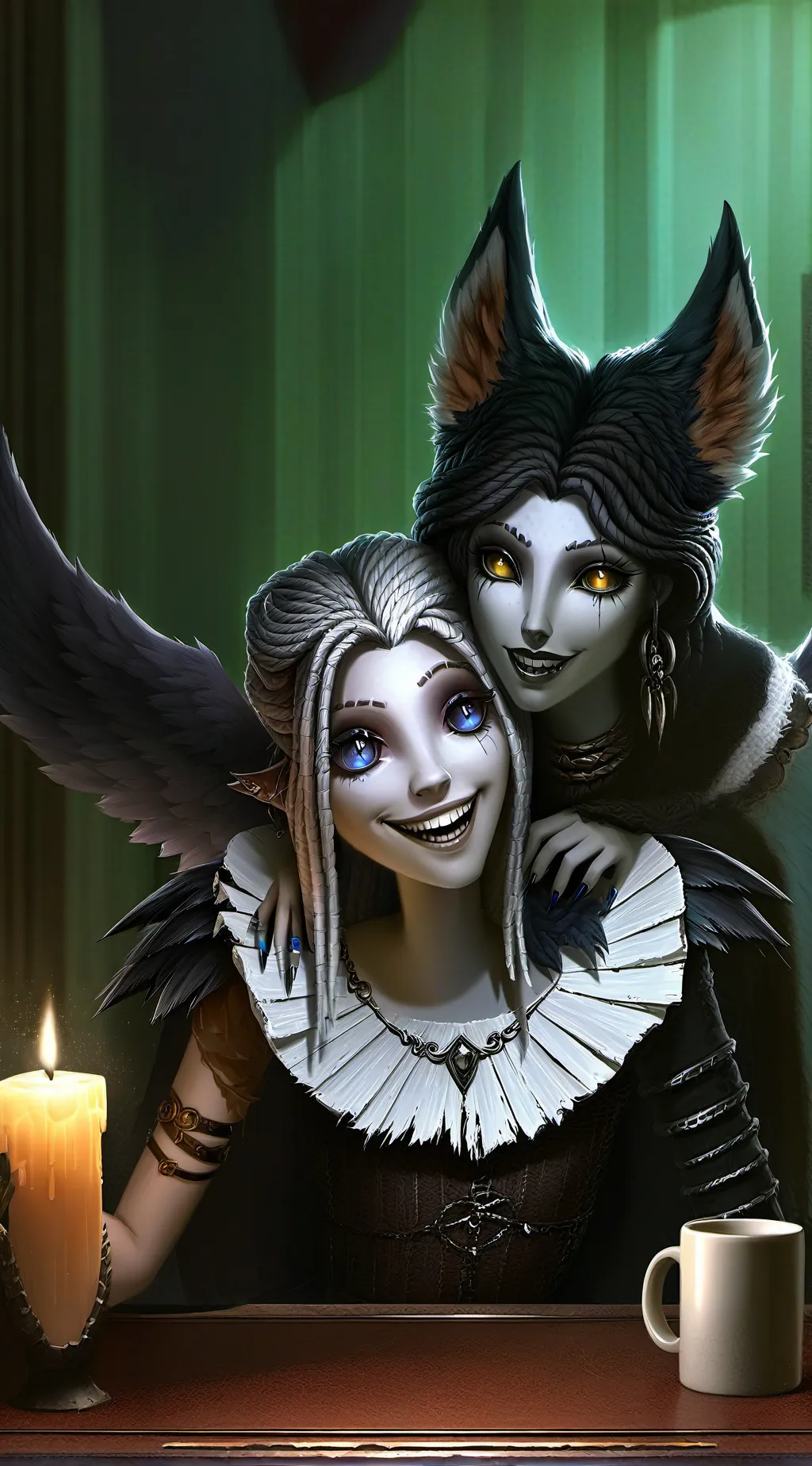 ai character: Seraphine background