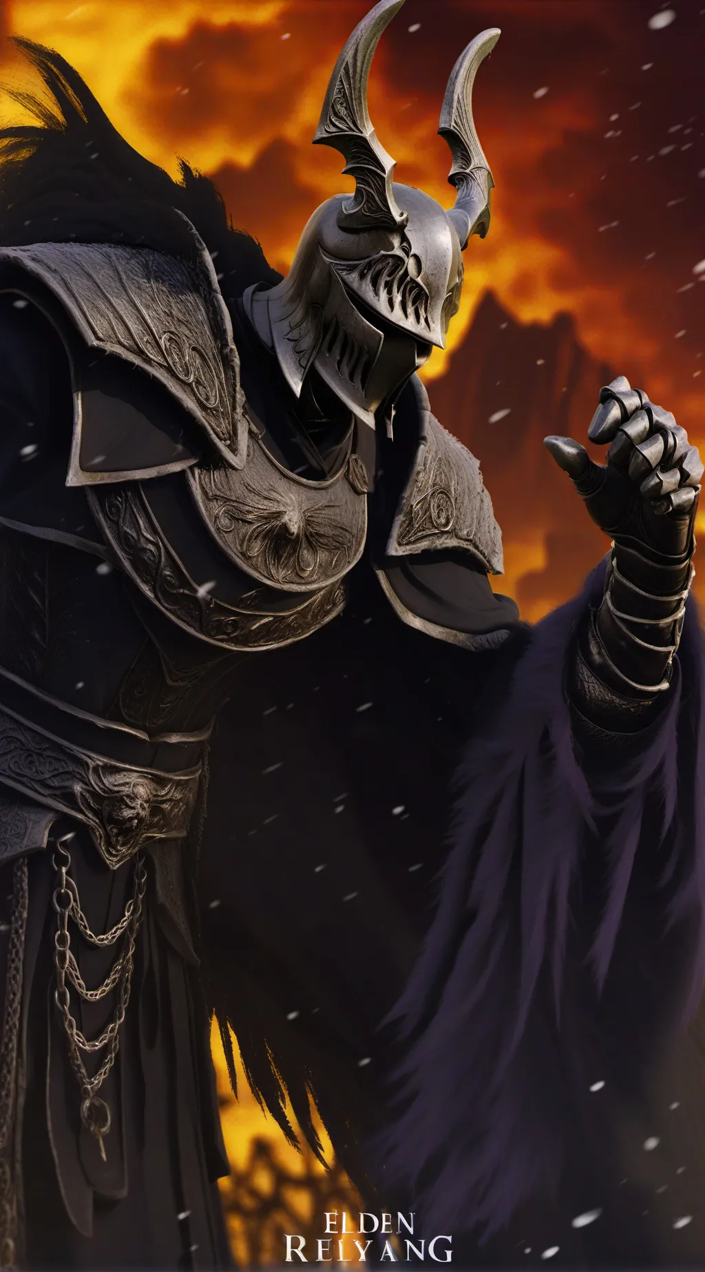 ai character: kny snowday  background