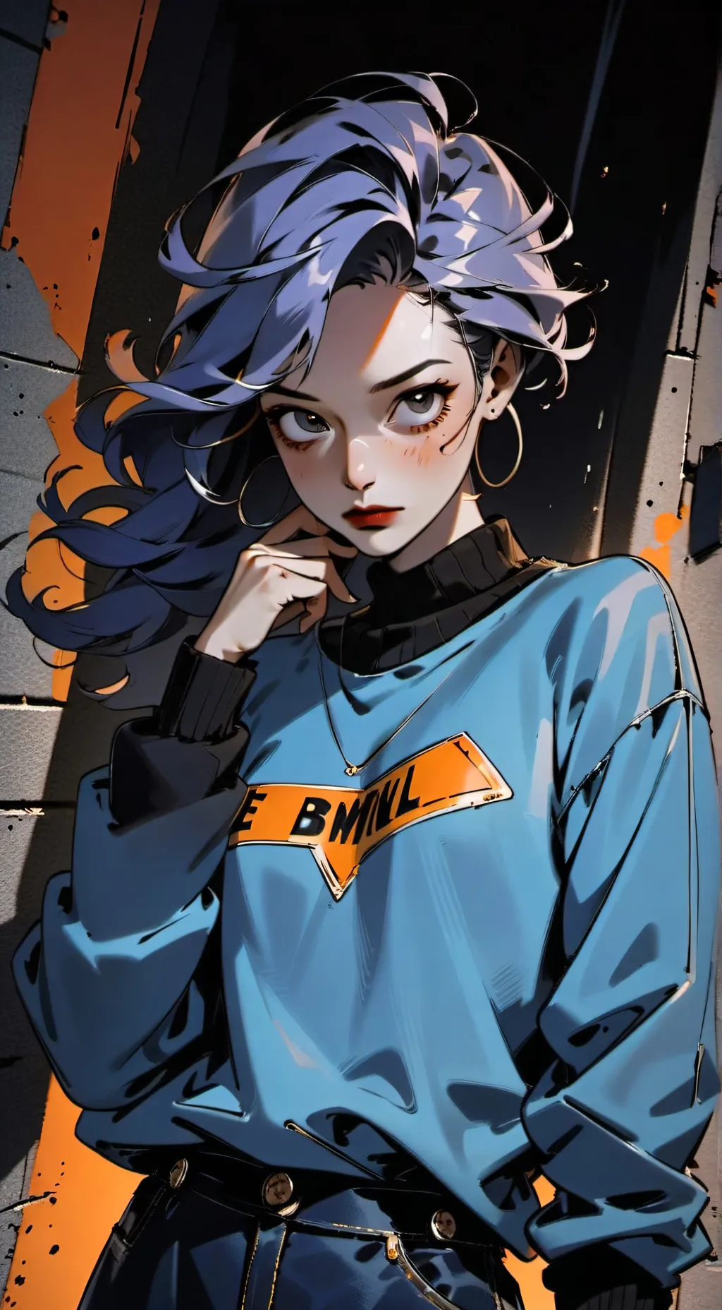 ai character: Zoya  background