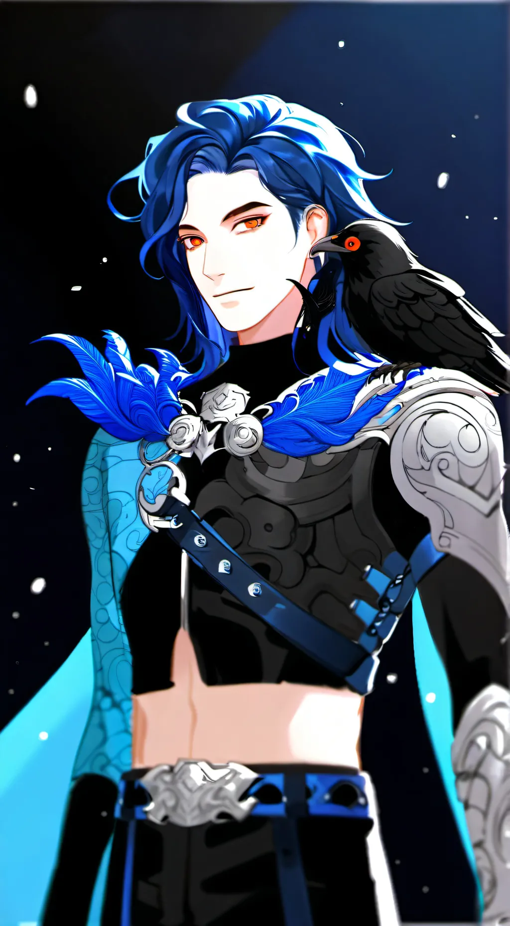 Talkie AI - Chat with Edgar Black Fire