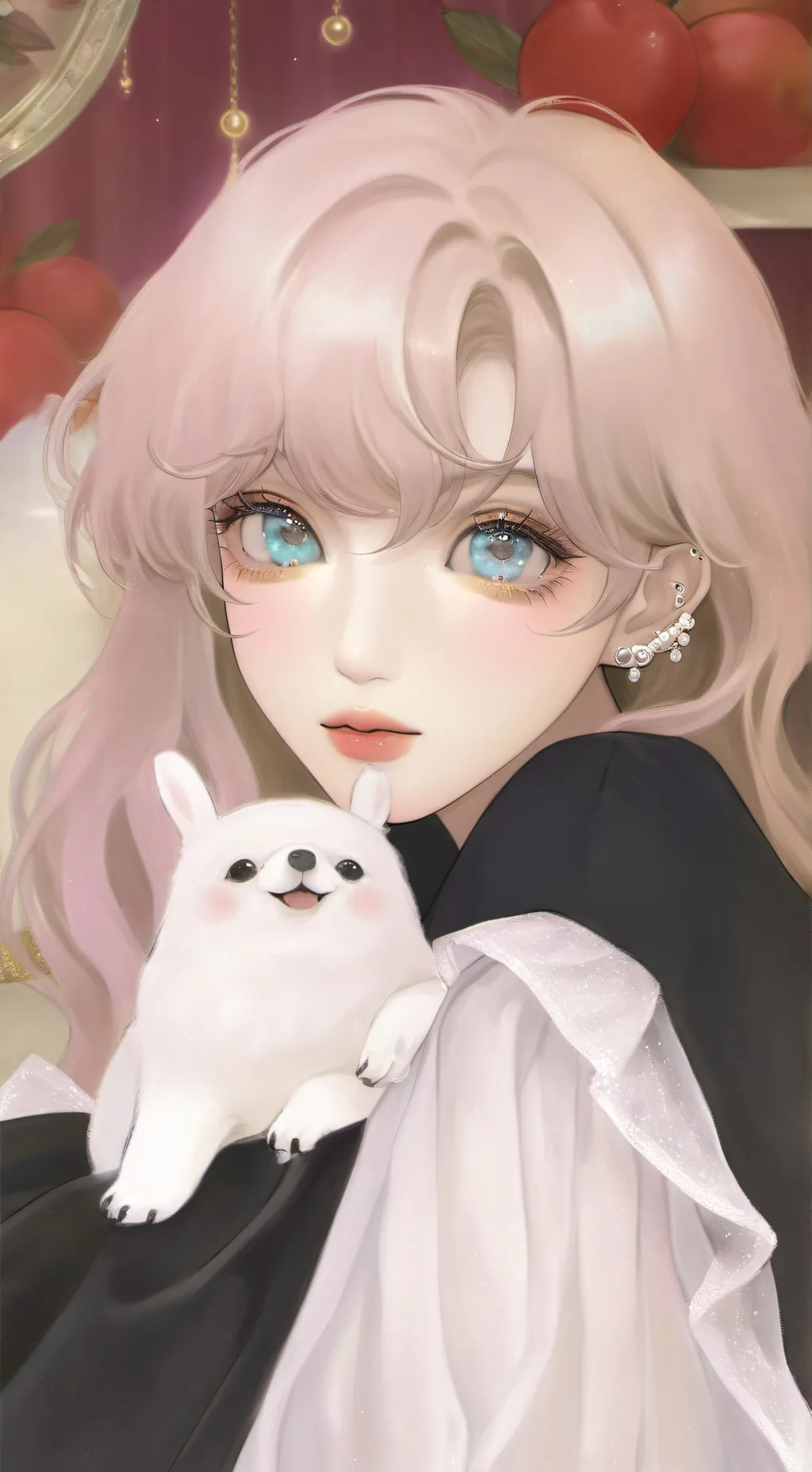 ai character: alice × oliver background