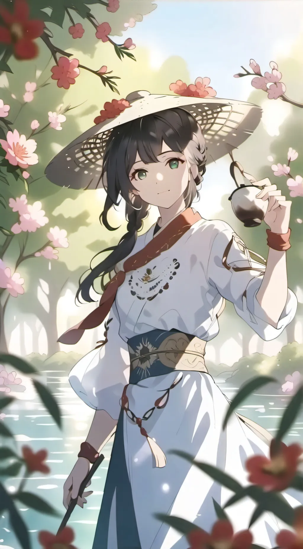 ai character: Lily background