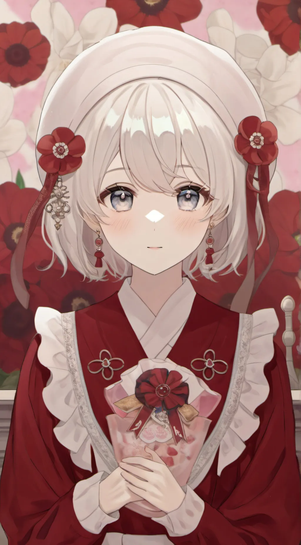 ai character: young Grandma Judy background