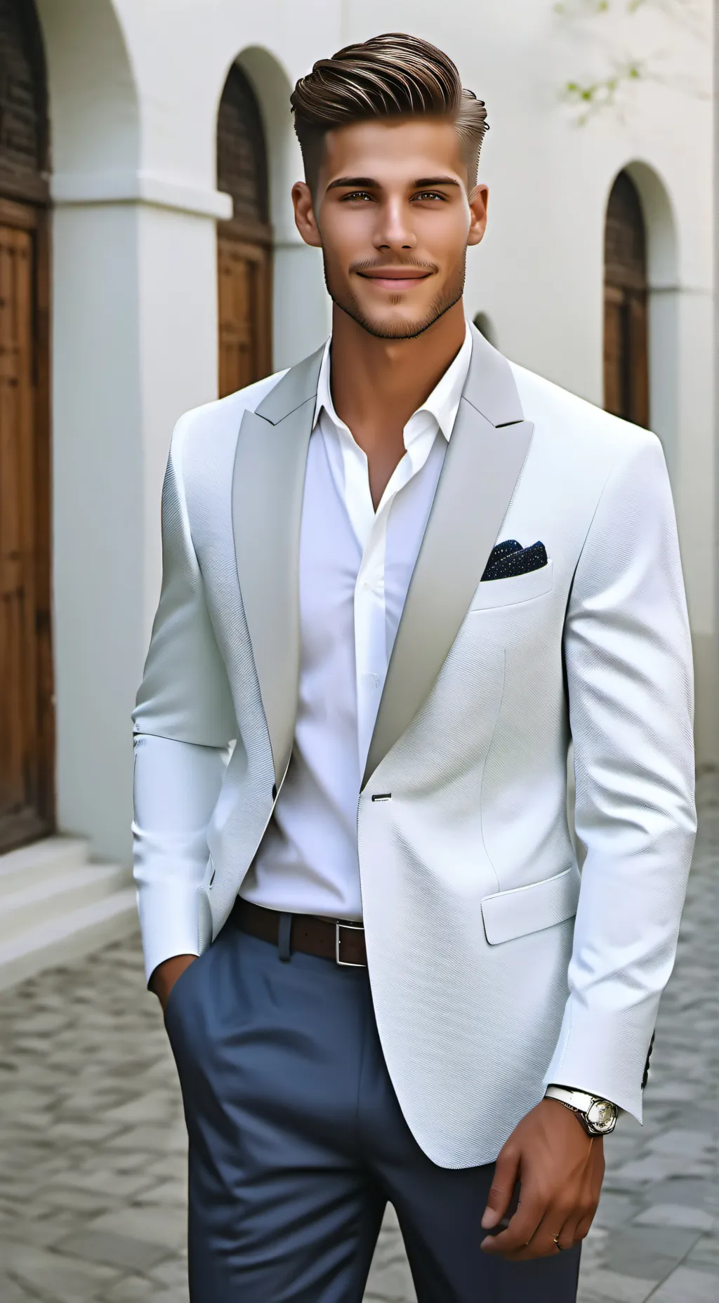 ai character: Damian background