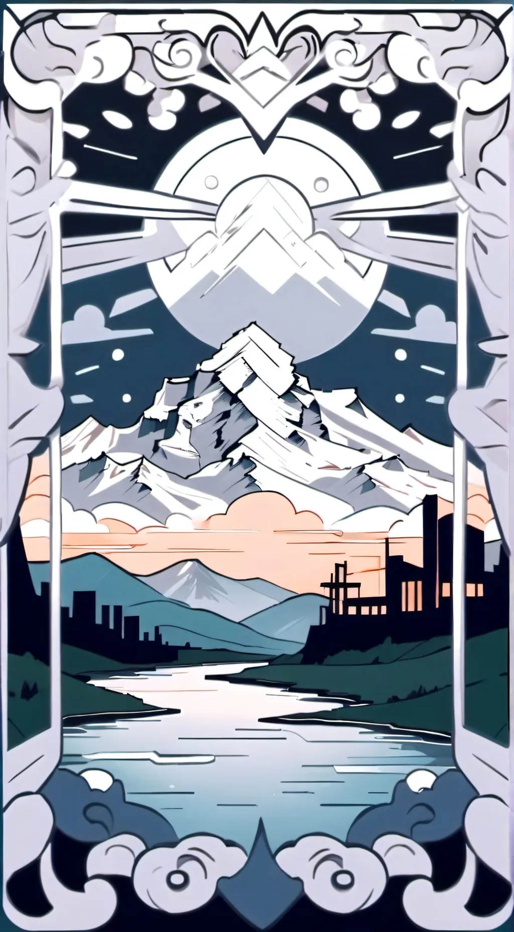 ai character: song Albuquerque background