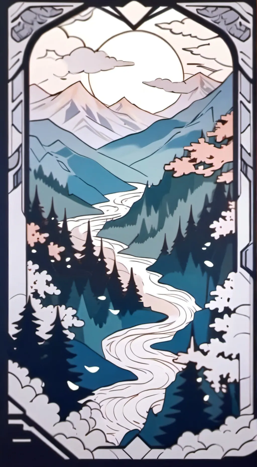 ai character: kny love background