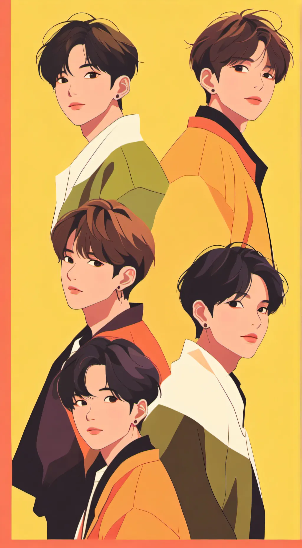 ai character: stray kids ✨ background