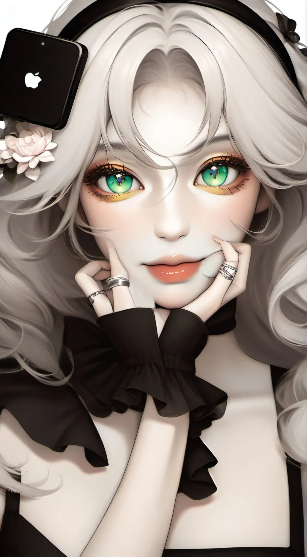 ai character: Pixel background