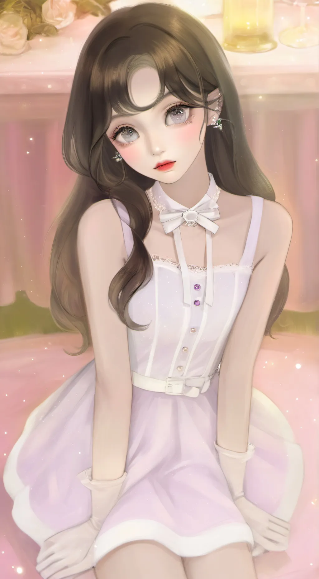 ai character: Lee Eun-ha.. background