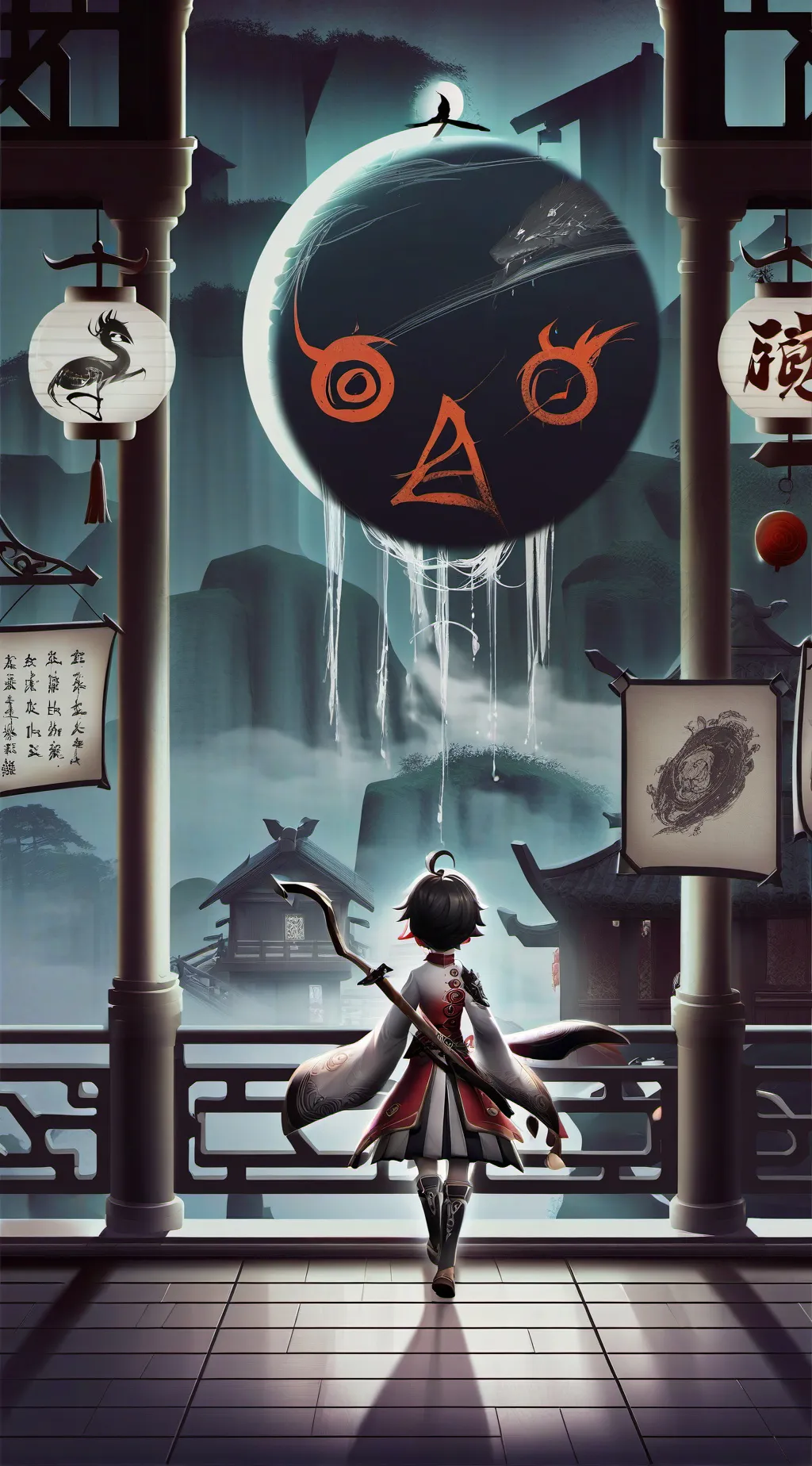 ai character: Justin  background