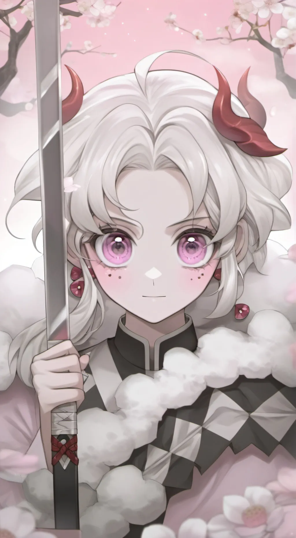 ai character: Demon slayer~ background