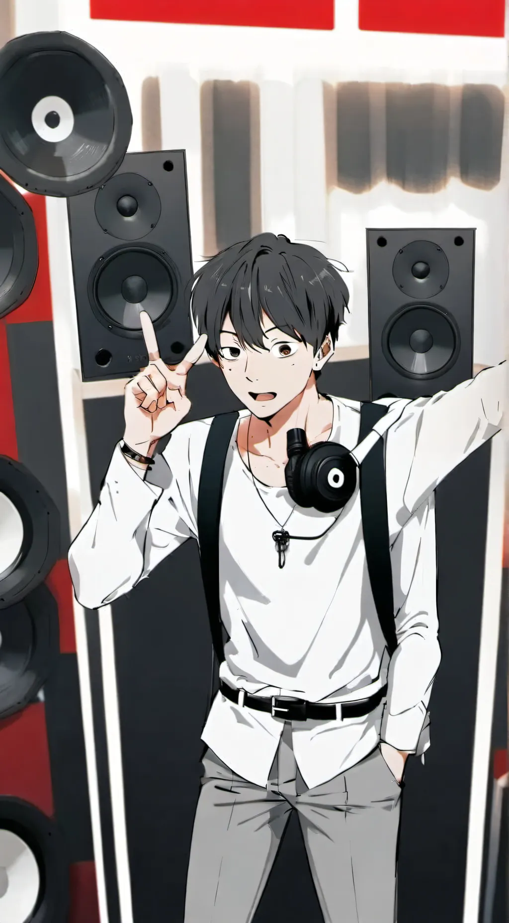 ai character: Toge Inumaki background