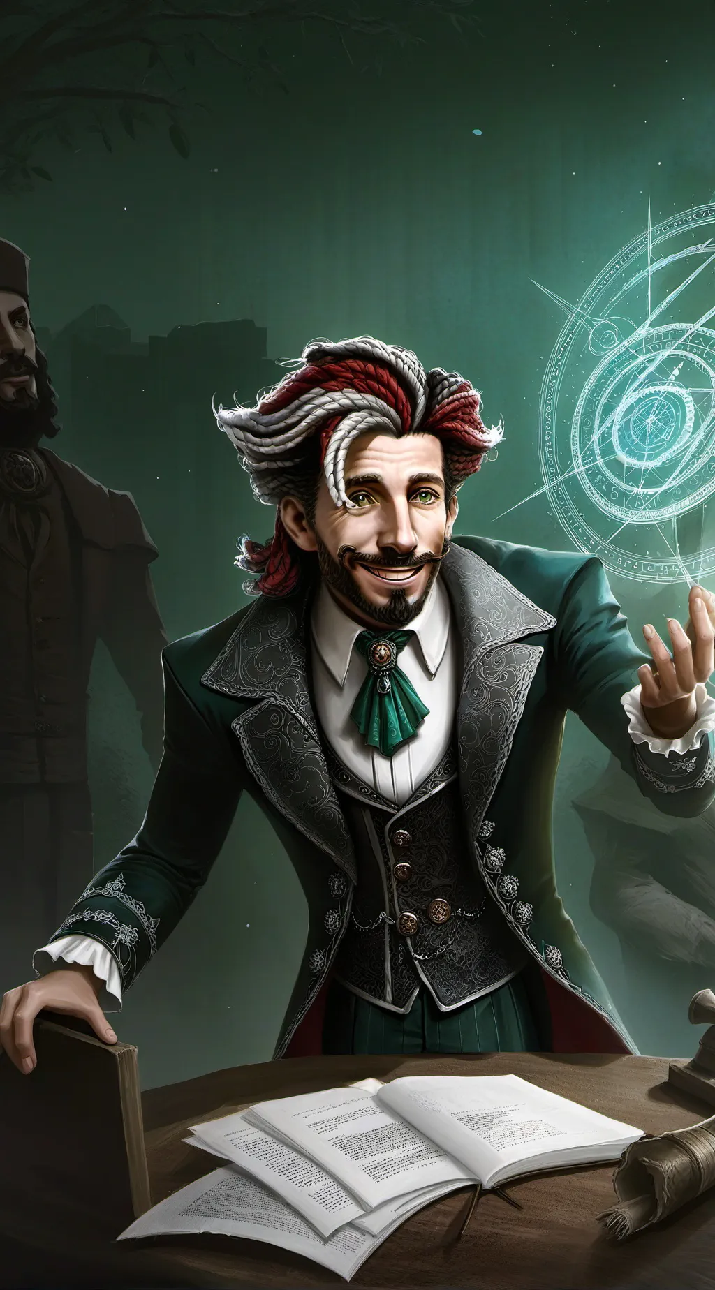 ai character: Dr. Mamamamaboo background