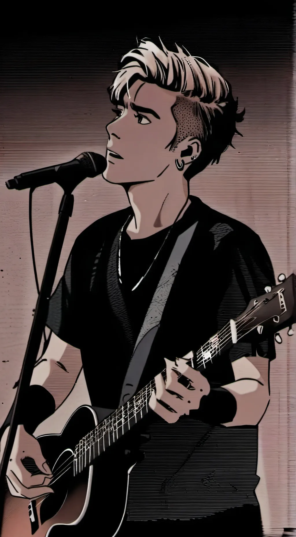 ai character: Justin Timberlaket background