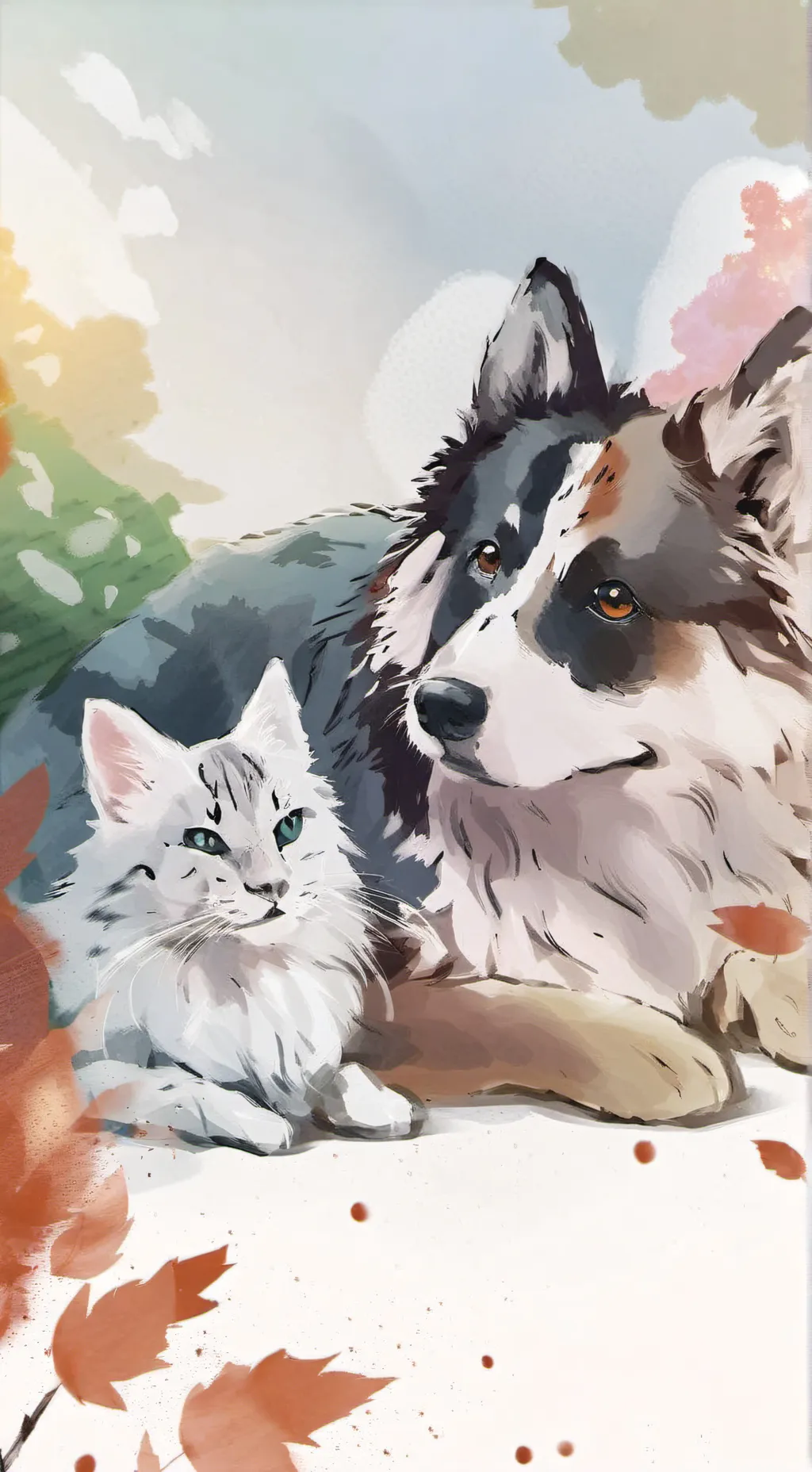 ai character: dogday background