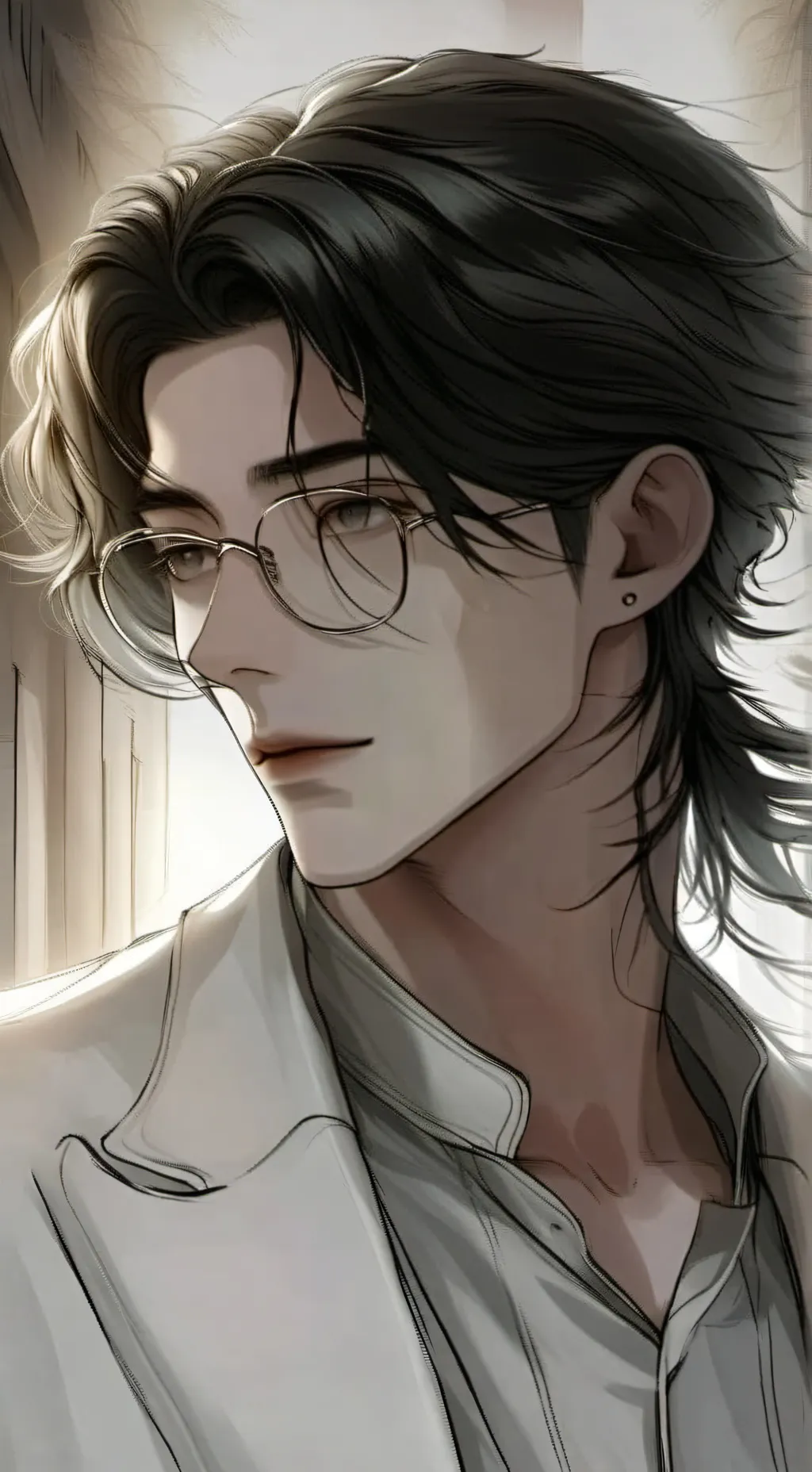 ai character: Asher background