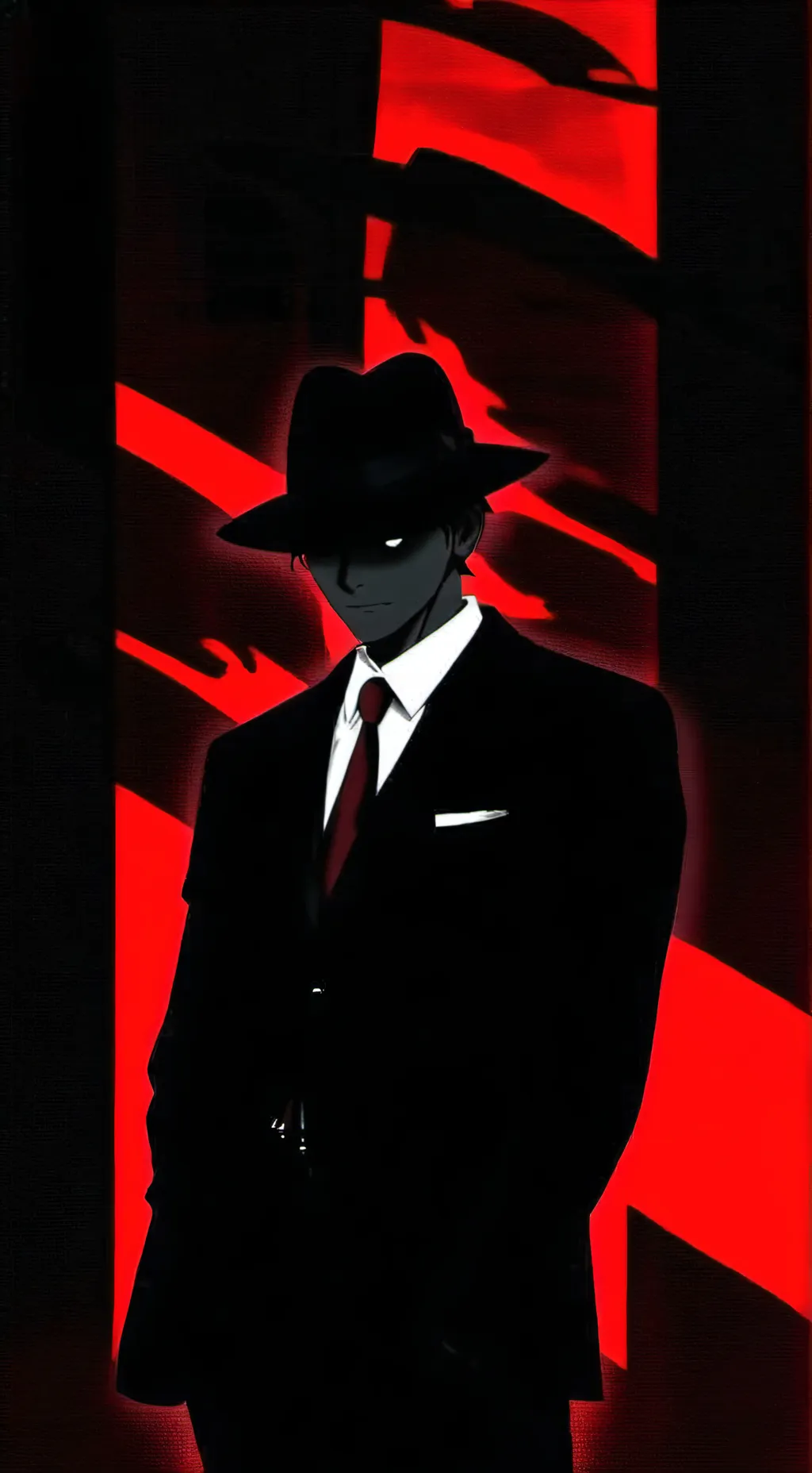 ai character: Black(Human) background