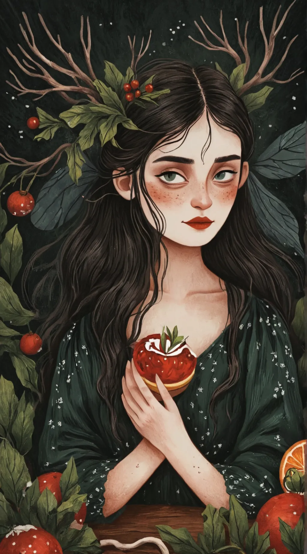 ai character: Tadc sleepover background