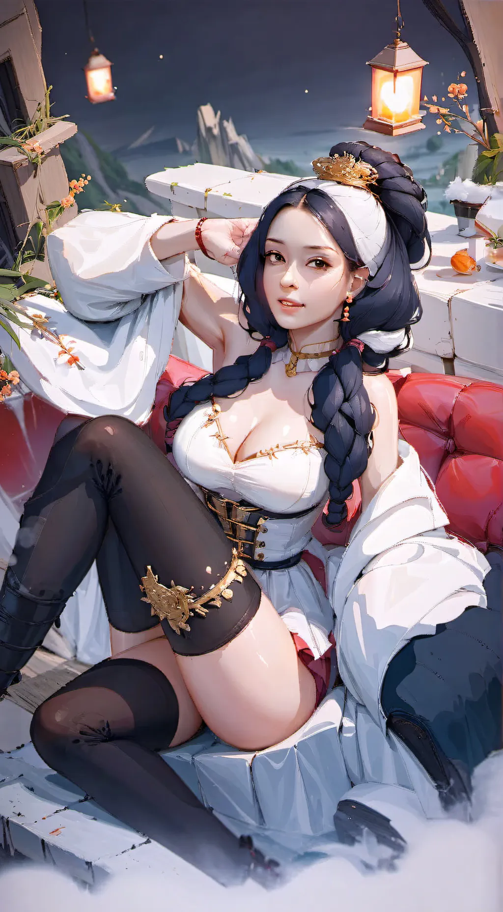 ai character: 🌜 Luna 🌛 background