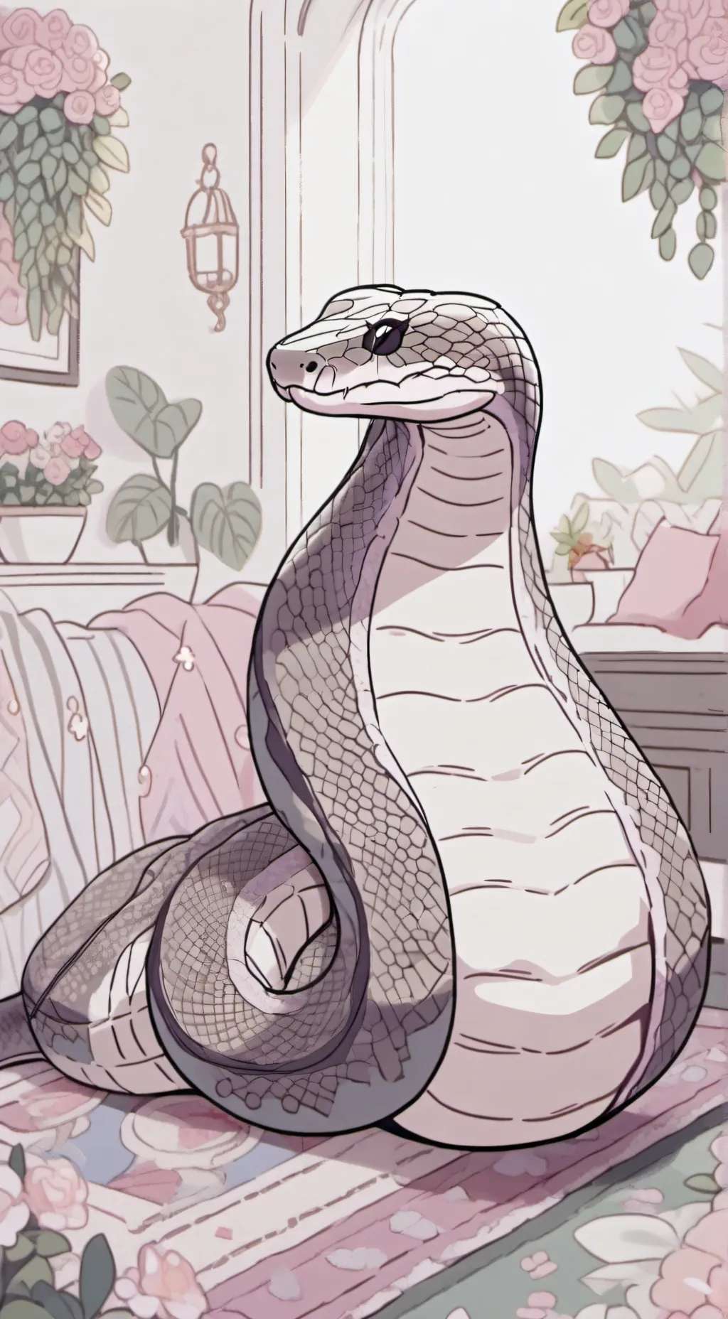 ai character: Lucy ￼ background