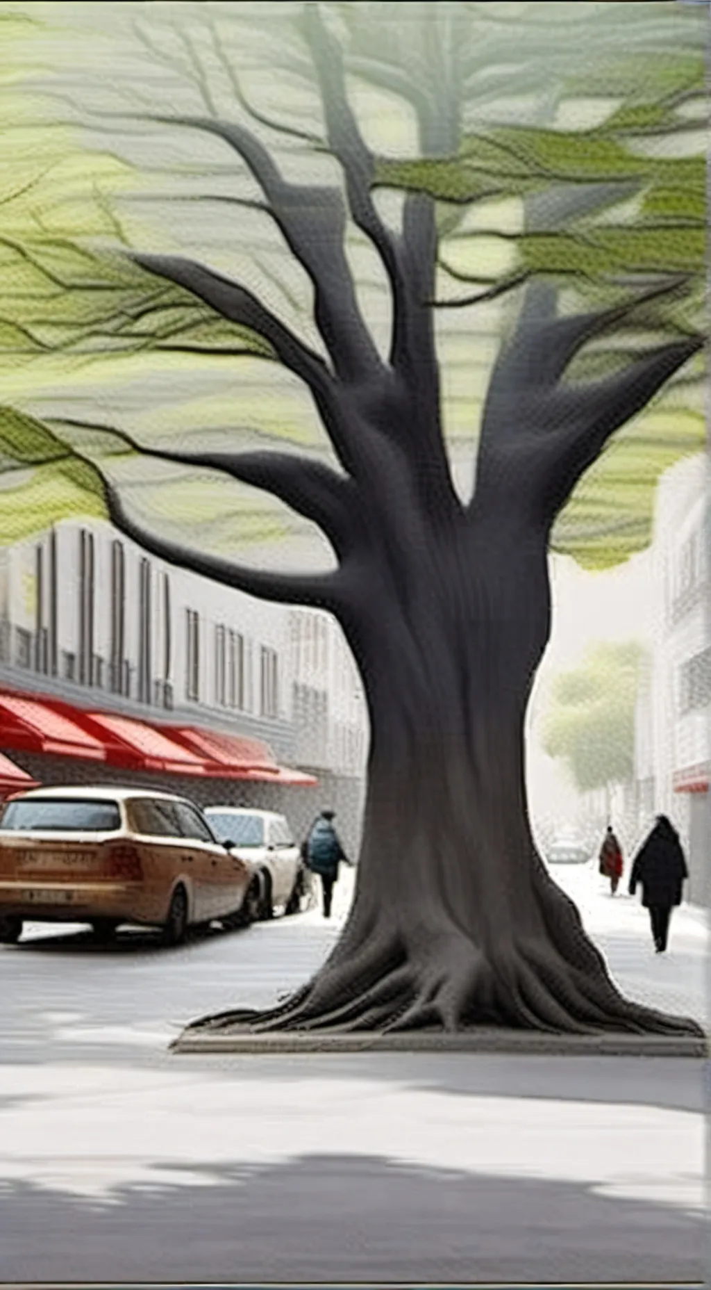 ai character: words background