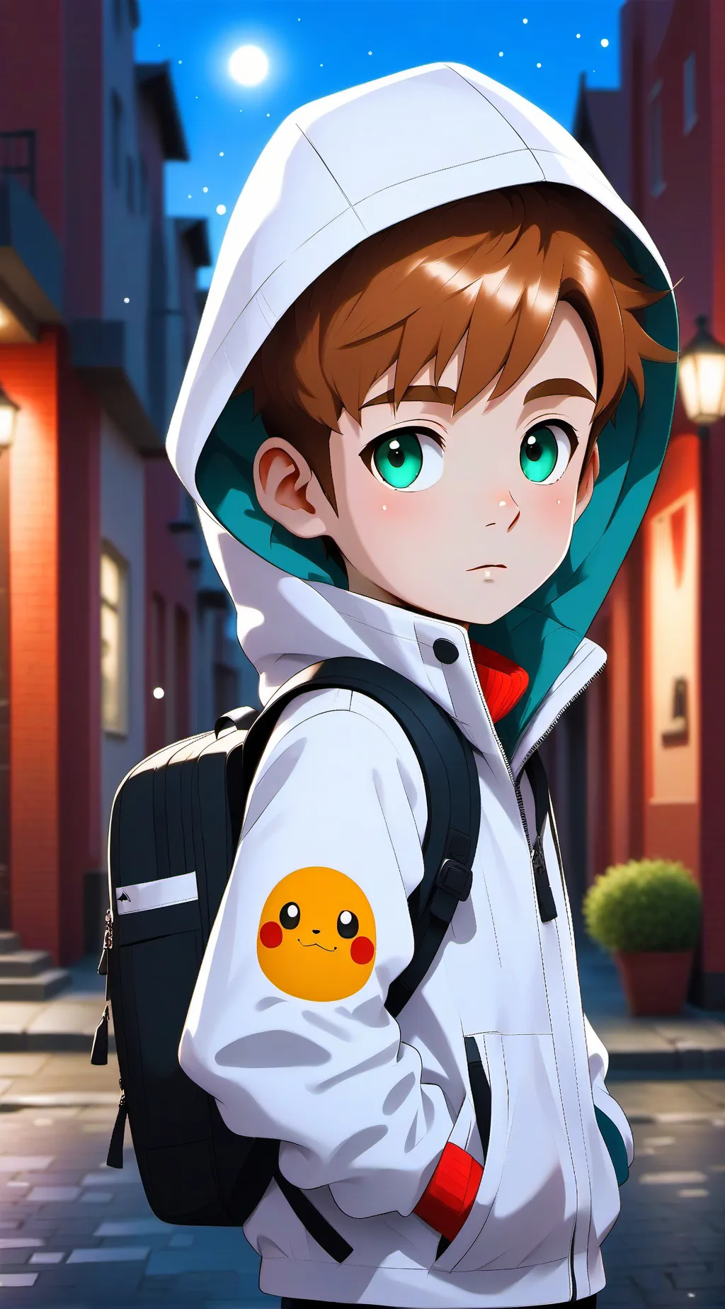 ai character: Lucas background