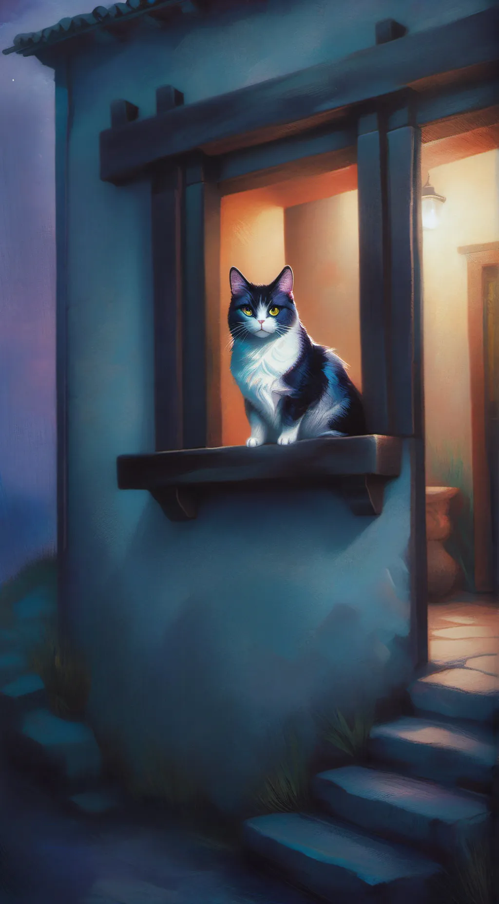 ai character: DANDY'S WORL INFEC background