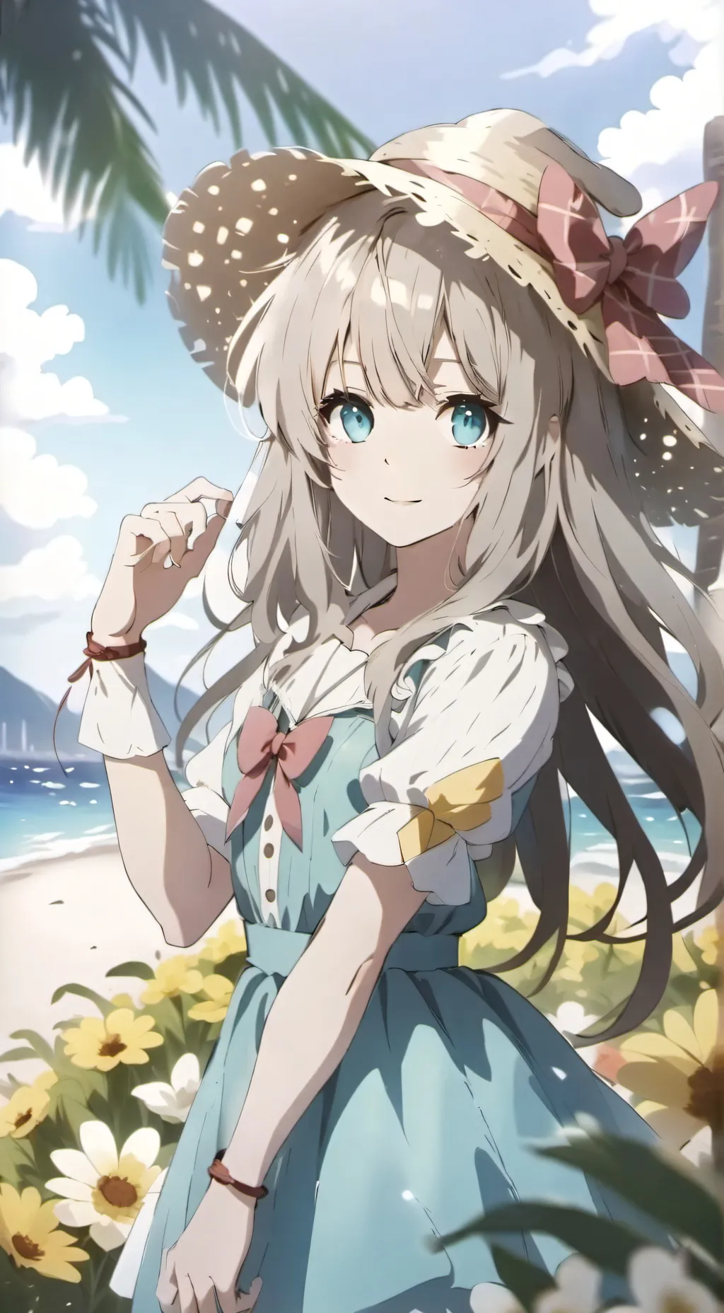 ai character: lily background