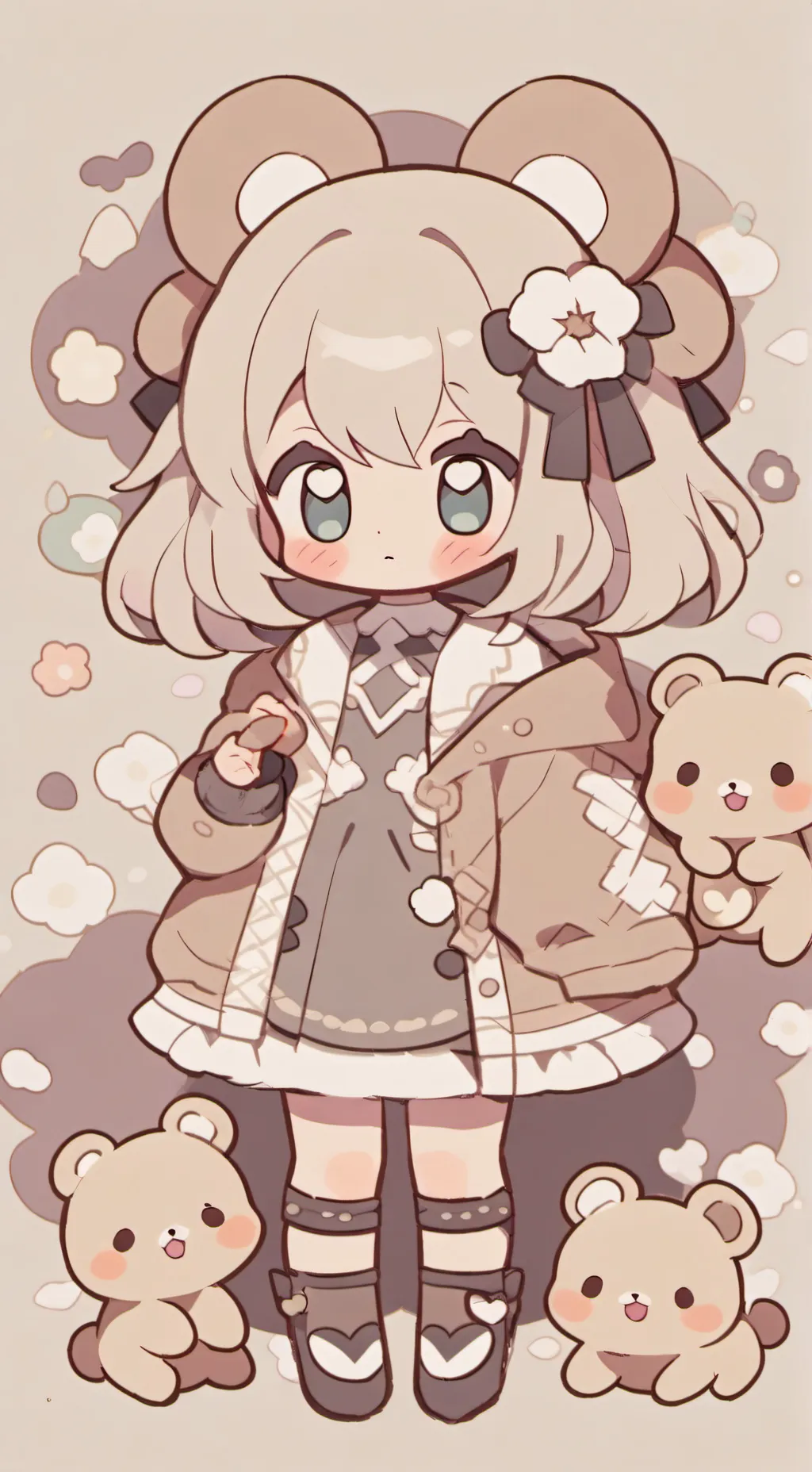 ai character: Sprunki pero bebes background