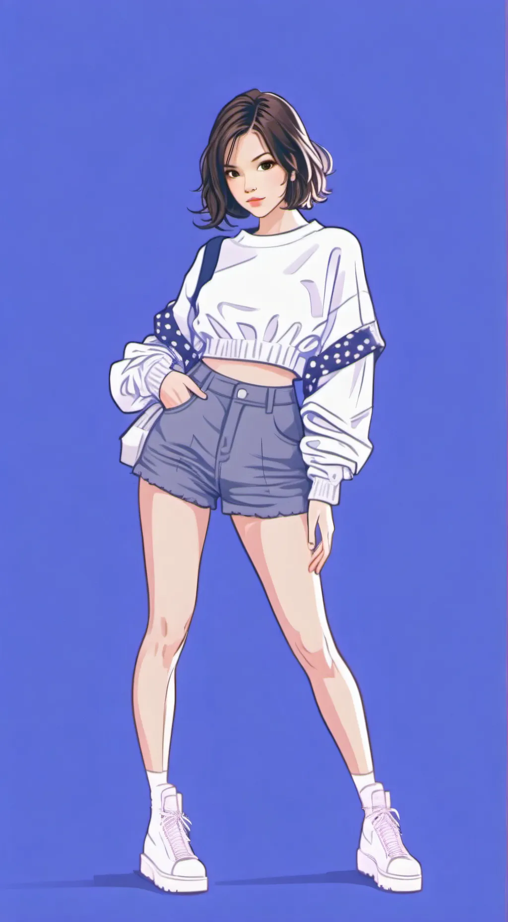 ai character: mimine background