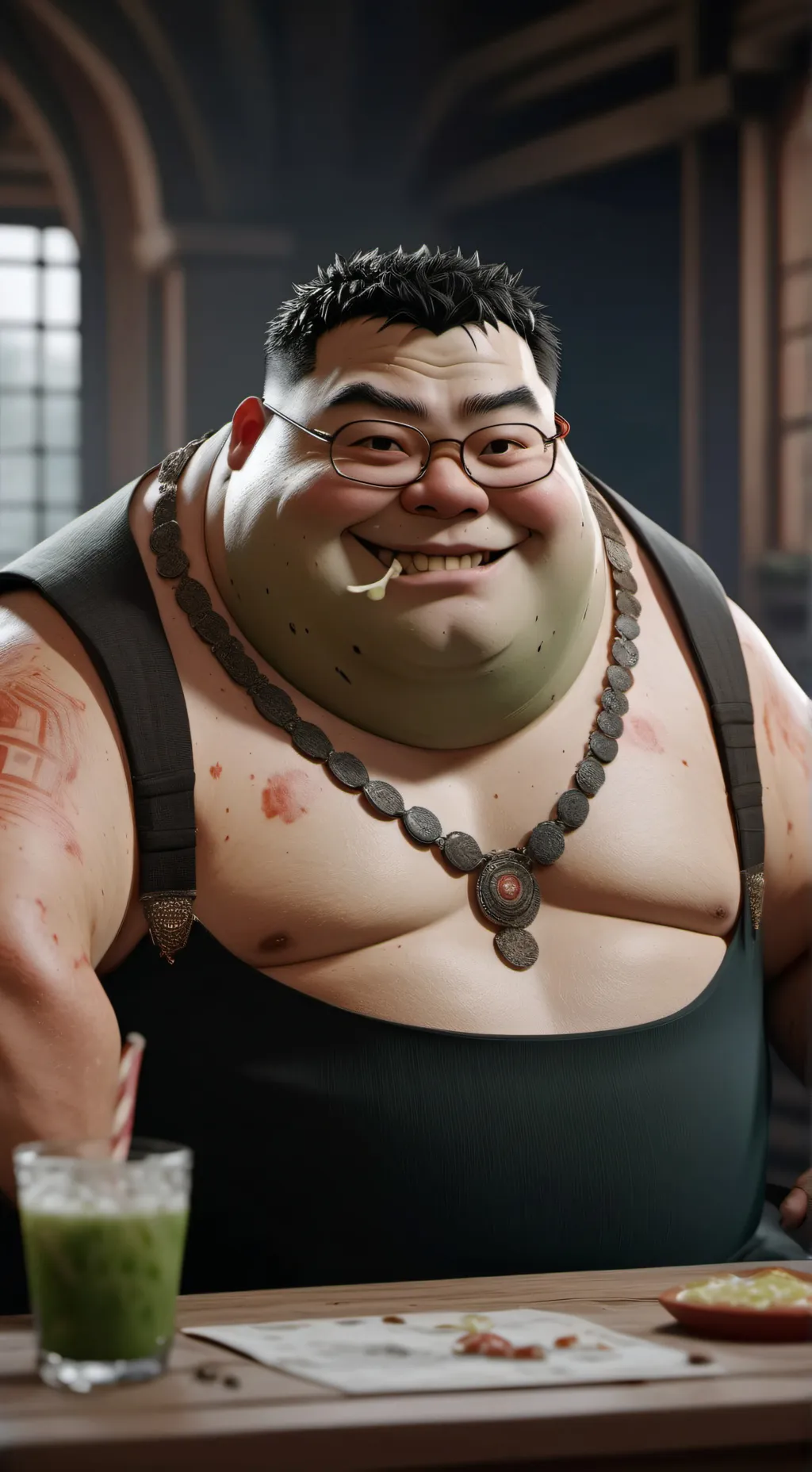 ai character: jjk sibling  background