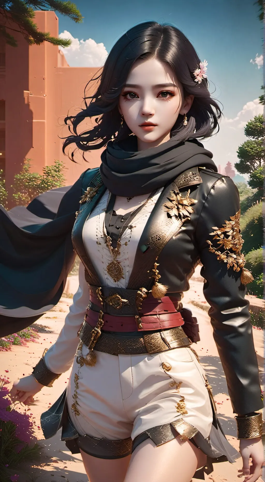 ai character: Aizawa Daughter  background