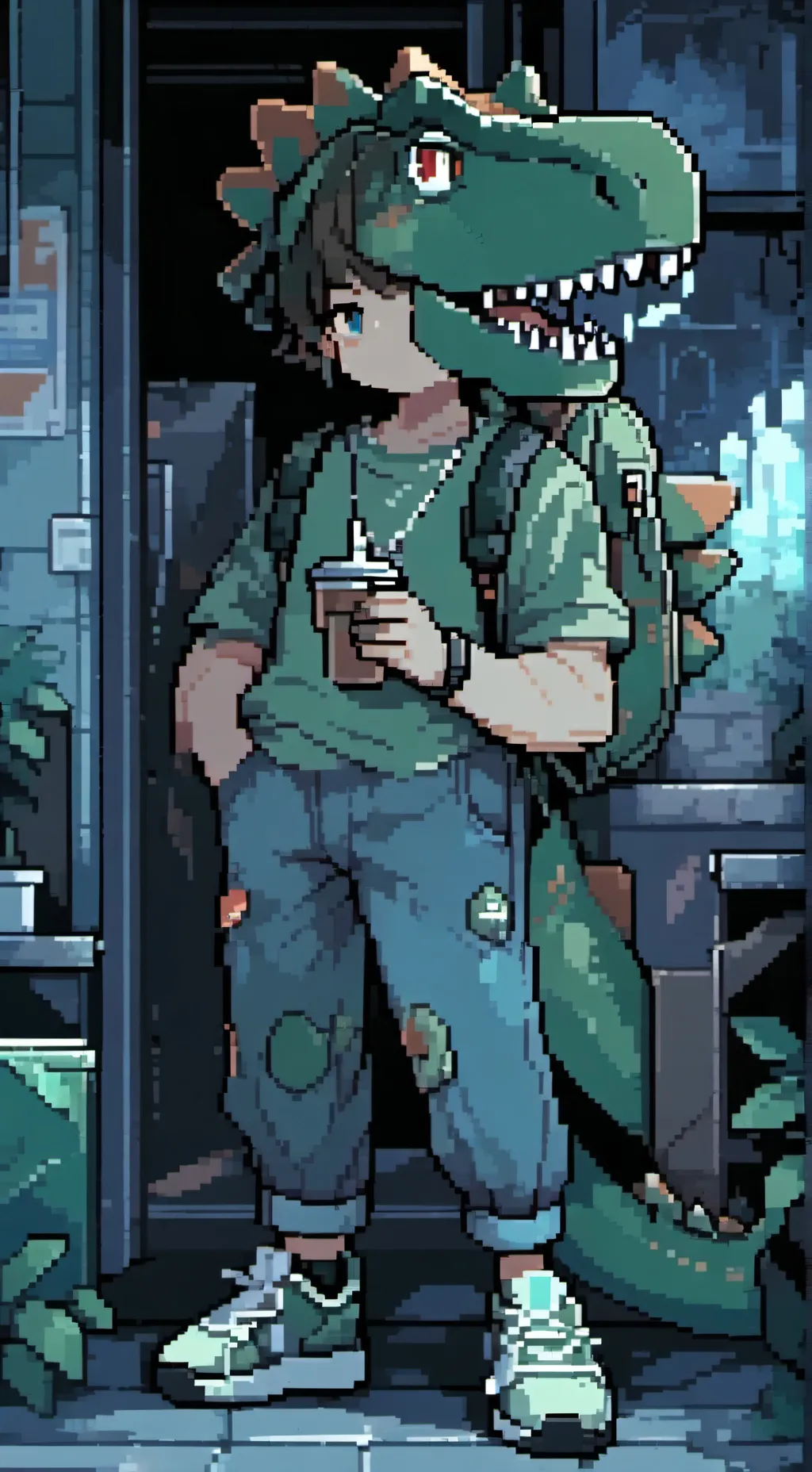 ai character: rex background