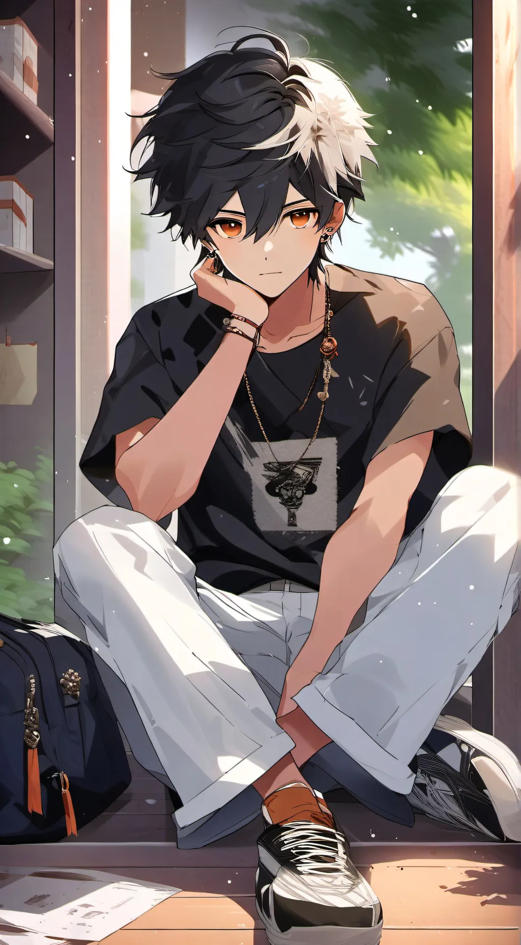 ai character: Aron background