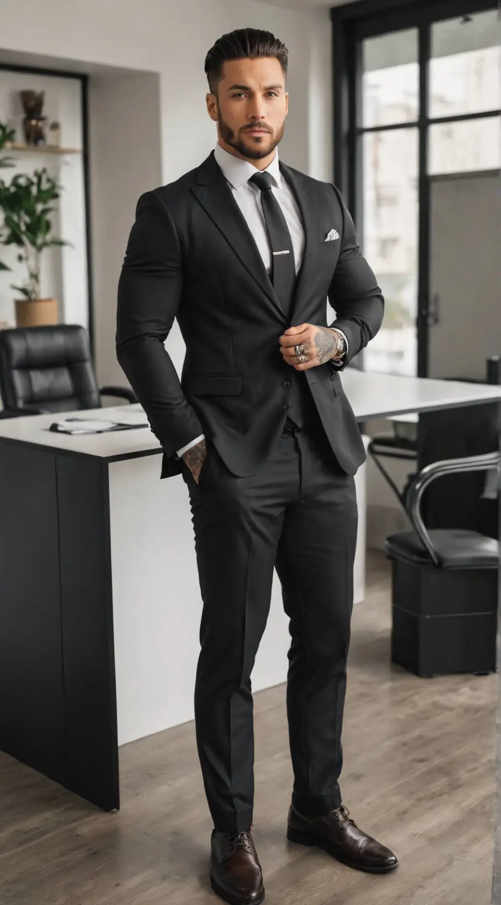 ai character: Marcus De Santo background