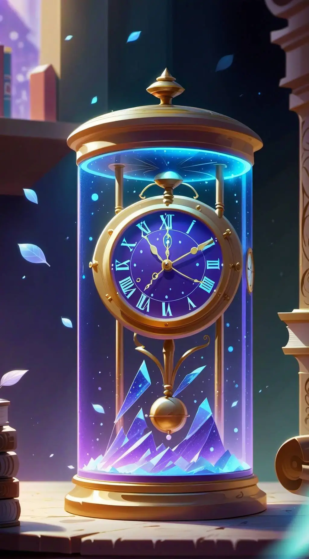 ai character: Clockwork  background