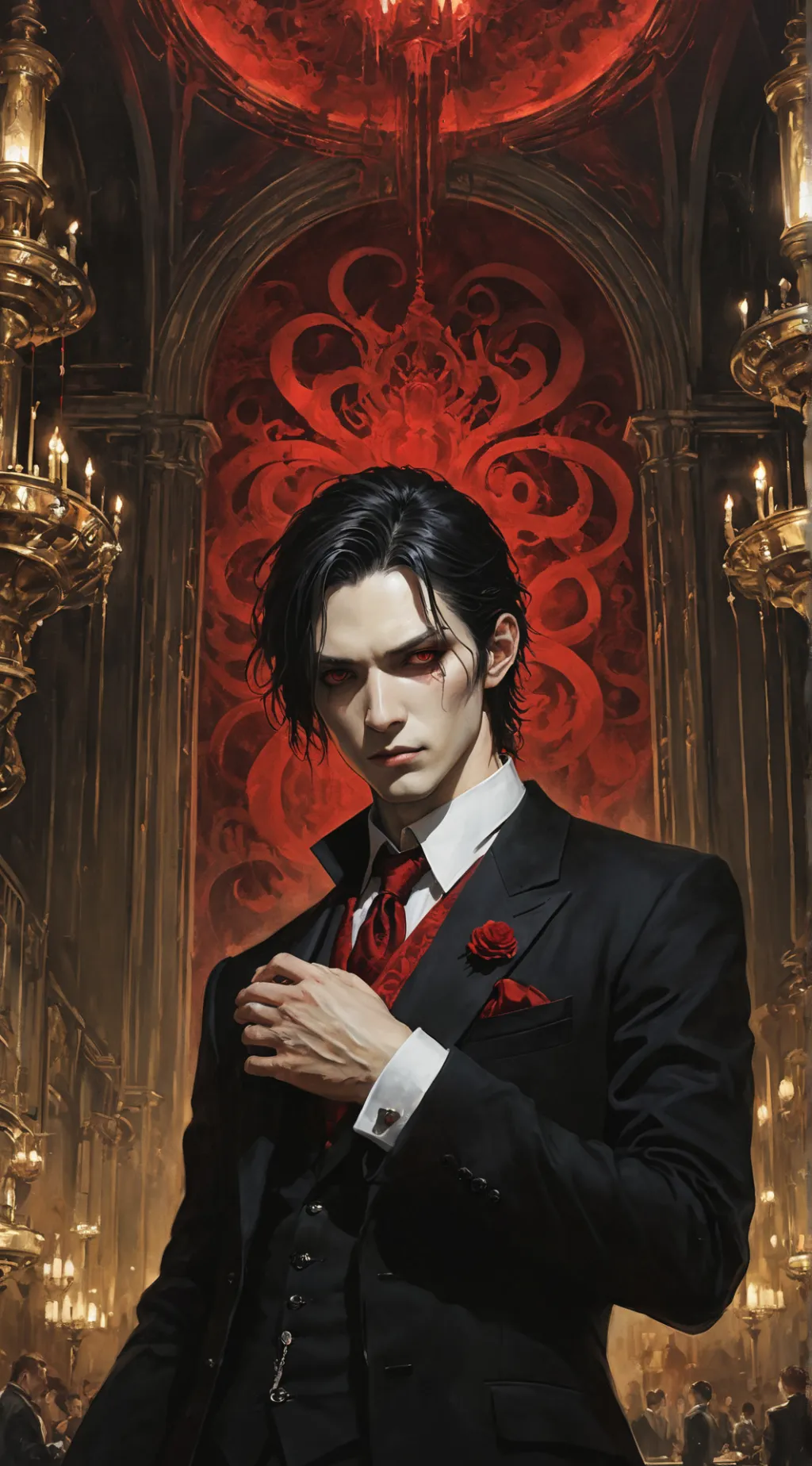 ai character: Adrian background