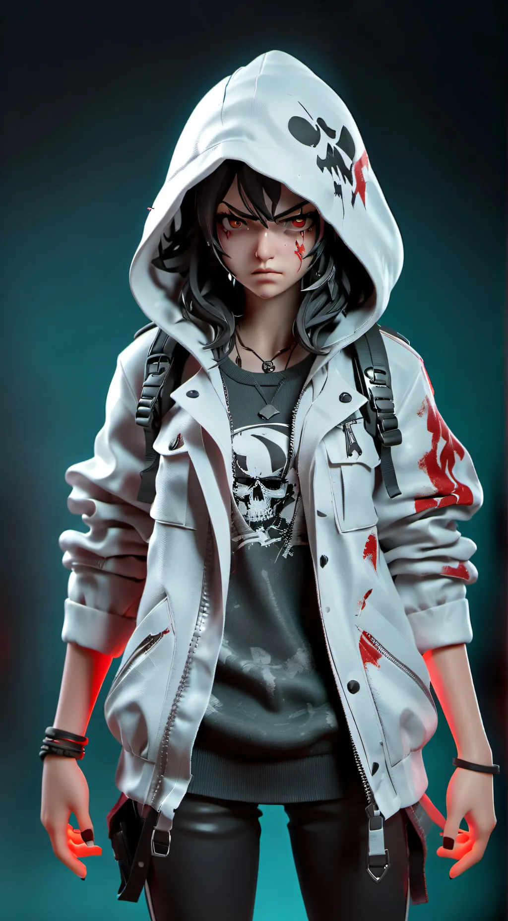 ai character: Ashly background